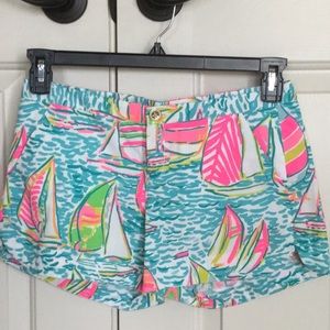 Lilly Pulitzer shorts size 0